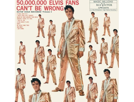Vinil Elvis Presley -  50 Million Elvis Fans