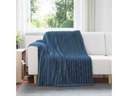 Vidaxl Cobertores De Sofá 6 Unid. Azul Marinho 200 X 150 Cm 4.75 Kg Lã