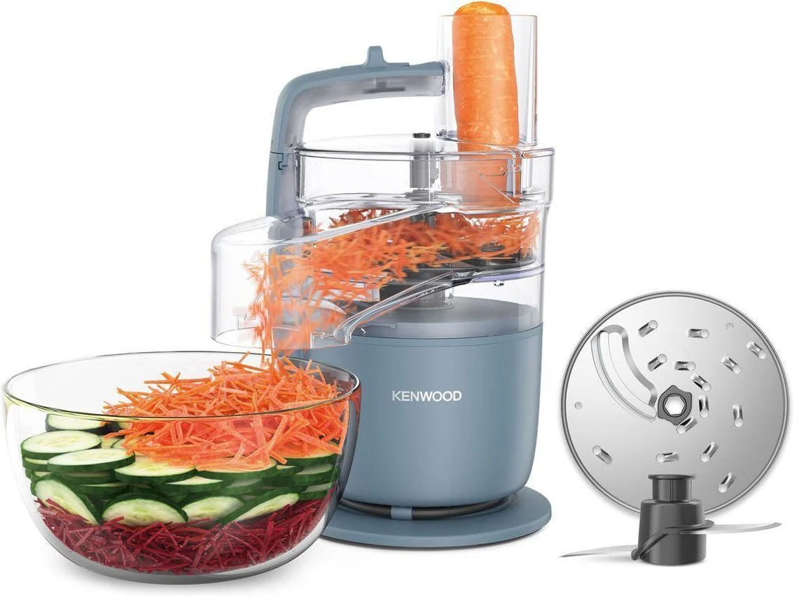 Processador de Alimentos KENWOOD MultiPro Go FDP22.130GY (1.3 L - 650 W - 3 acessórios)