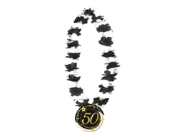 Colar GUIRCA 50 Anos Preto E Branco
