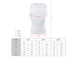 Camiseta Base Sem Mangas Tomshoo Ultraleve Para Esportes