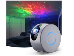 Projetor Ambiente Led Yizhood Controle Remoto Crianças Cinza