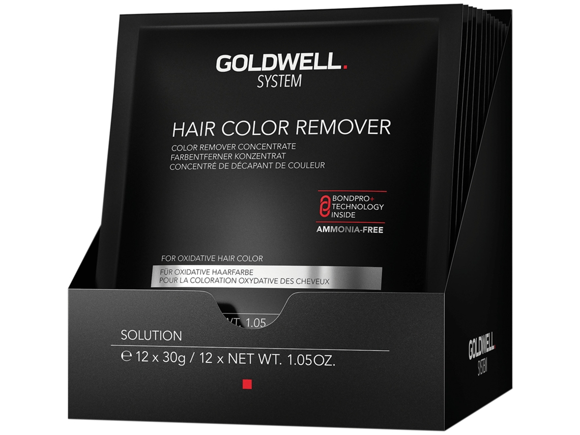GOLDWELL Removedor de Cor de Cabelo System Hair 12 X 30 g