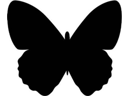 Quadro de parede de ardósia SECURIT FB-BUTTERFLY Borboleta