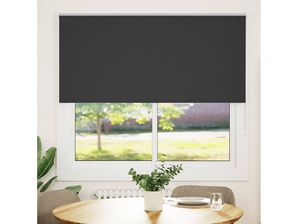 Vidaxl Persiana De Enrolar 150x150 Cm Largura Tecido 146,6cm Poliéster