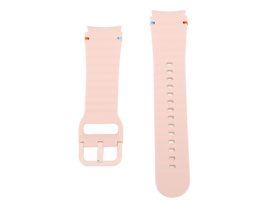 Cinto De Relógio De Silicone Para Série 7 6 5 4 Pulseira De Substituição Para Homens Mulheres Linhas Onduladas Rosa