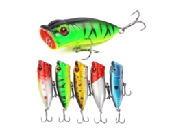 Isca Artificial Top Water 6.5cm 10g 5un para Pesca