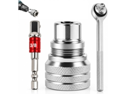 Chave De Chaves 10 Mm A 19 Com 3/8" E Para Ferramenta Manutenção