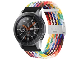 Bracelete Entrançada Ajustável para TicWatch PRO 3 Multicor