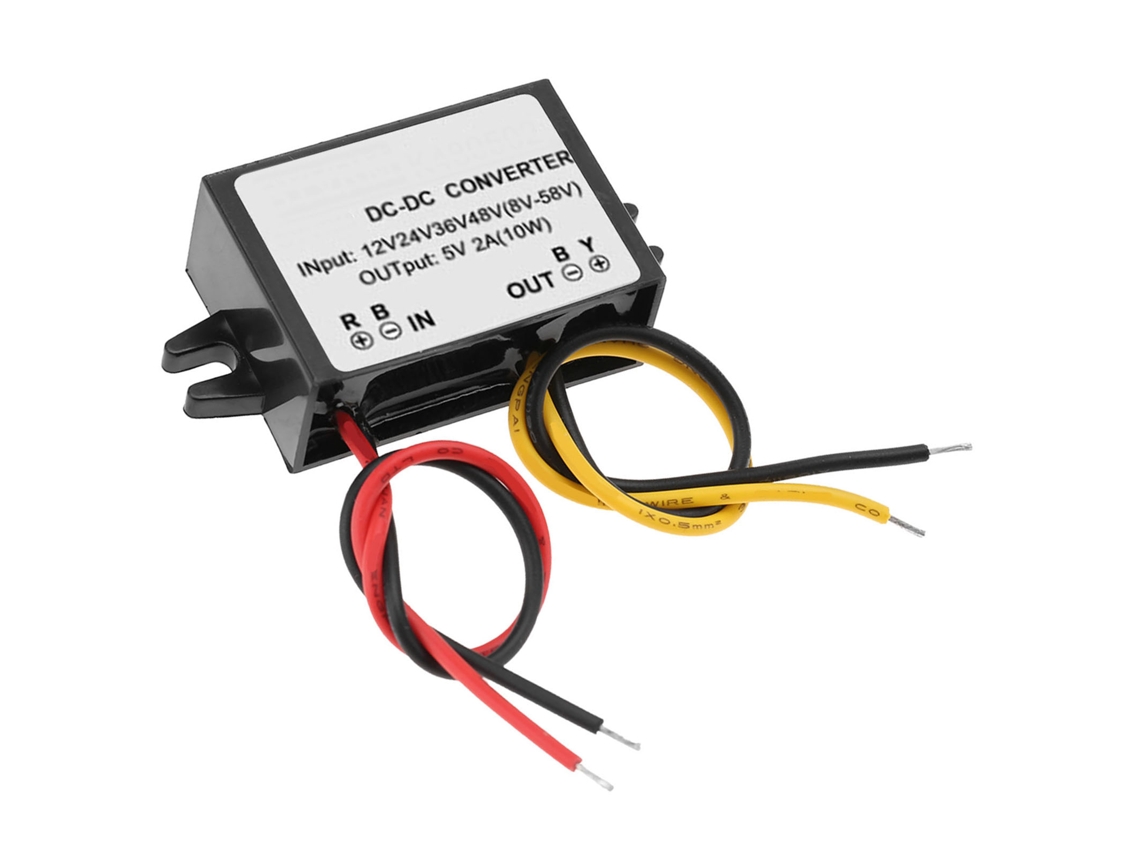 Módulo De Fonte De Alimentação Laxiscreed Dc-dc Step-down Com Entrada Múltipla E Saída De 5v 2a