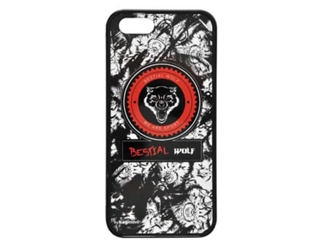 Bestial Wolf 2d Iphone 4 Rubber Case