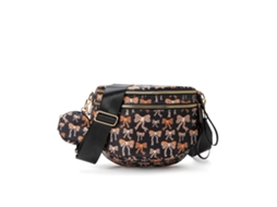 Bolsa de Ombro/transversal Impermeável padrão de Laço YUNZII
