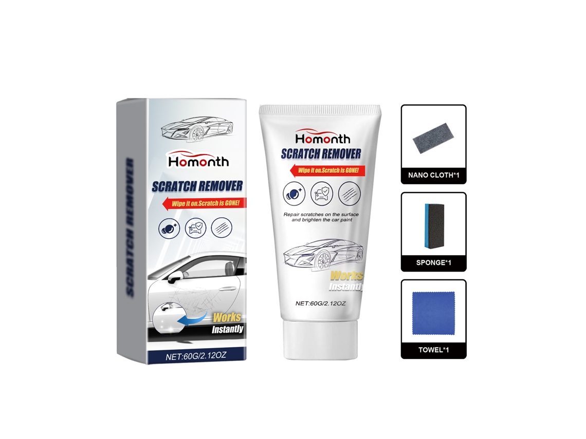 Reparo de Arranhões de Carro LAXISCREED com Pano Nano Flash e Material Nano