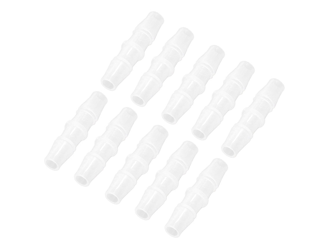 Kit De Conexões Pp Laxiscreed Para Tubos De 4.8 Cm, Pacote De 10, Conexão Reto E Versátil