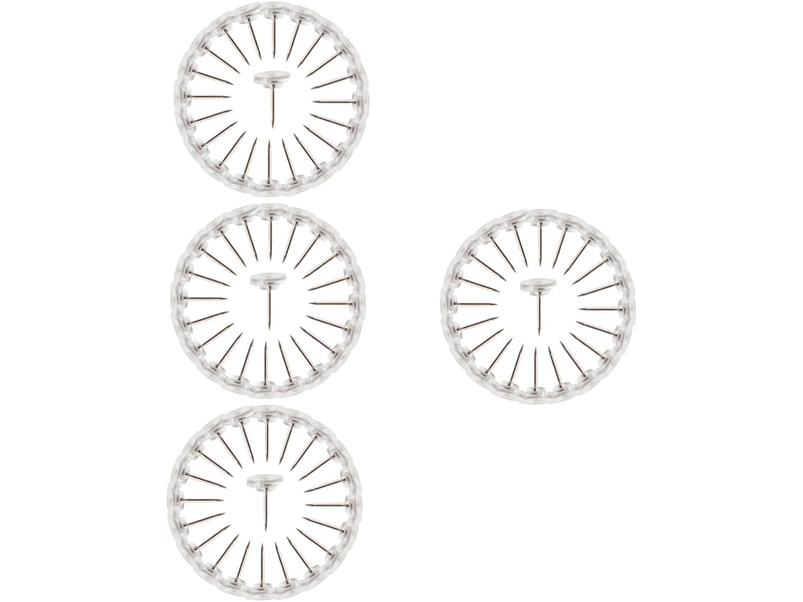 Tachinhas Transparentes Para Quadro De Avisos, Decoração Parede,