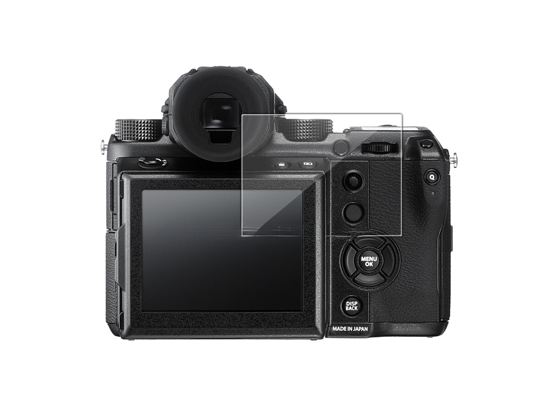 Protetor de Ecrã para Fujifilm Gfx50s Película Protetora de Vidro Temperado 9h para Câmeras CUICH (3 Pack)