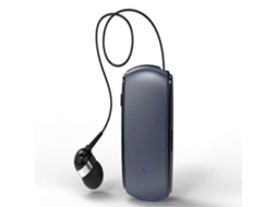 Fone de Ouvido Bluetooth K68 com Lapela Retrátil, Entrada para Cartão, Clipe de Orelha Único e Reprodutor de Mp3 Azul TAISHENGDA