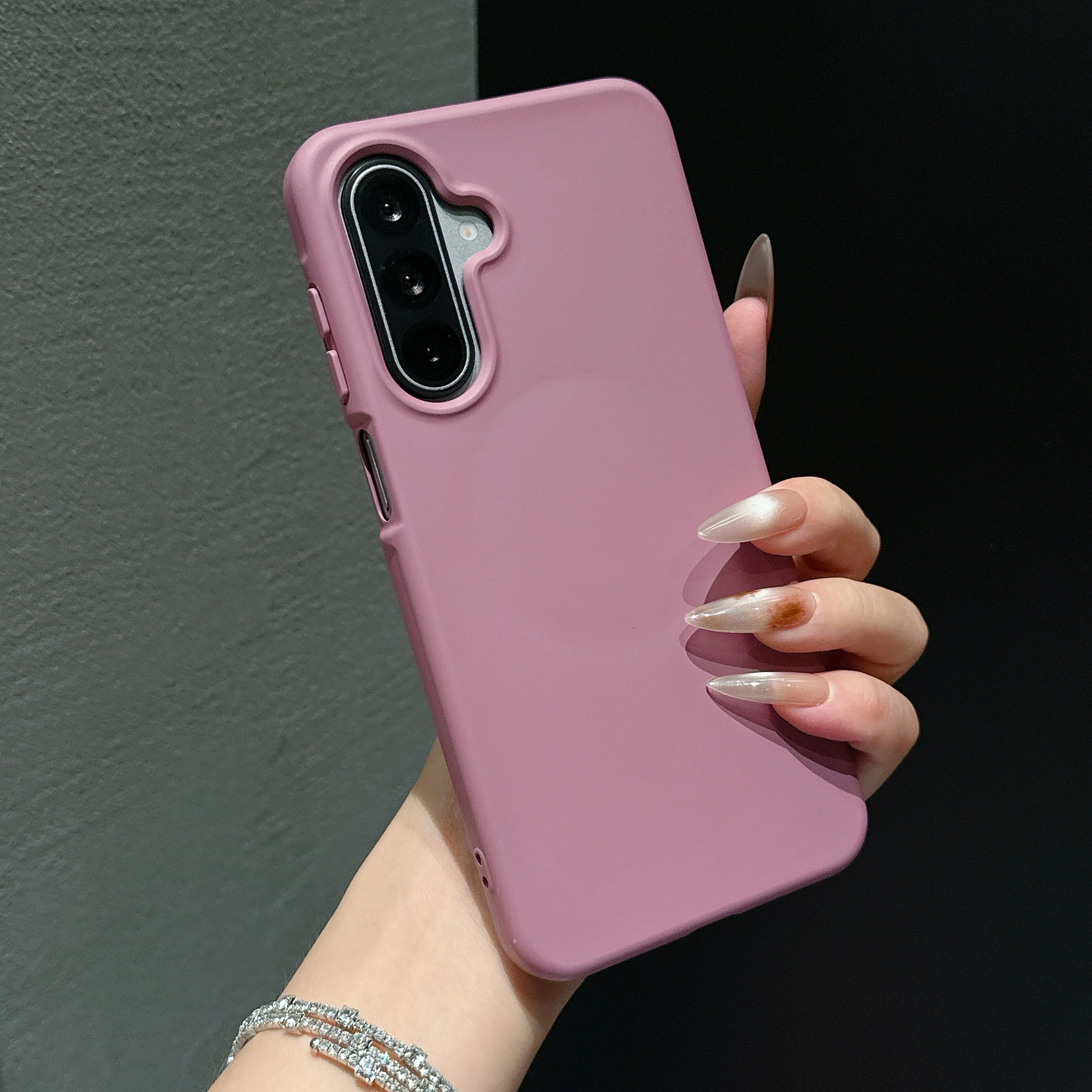 Capa Protetora Magnética De Silicone Líquido (galaxy S26 Plus)