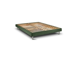Estrutura De Cama Tribu  Forest Pés Metal 200 X 105 Cm Altura 30 Cm Indream