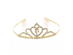 Tiara De Cabelo Adorno De Cristal Design De Princesa