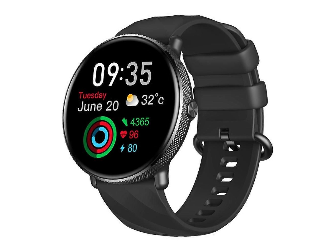 Smartwatch Zeblaze Gtr 3 Pro com tela AMOLED de 1,43", Bluetooth e modo multiesportivo. Ly Ebike