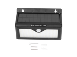 Lâmpada de Parede Solar 46led com Sensor Infravermelho Ip64 Impermeável para Jardim Rua
