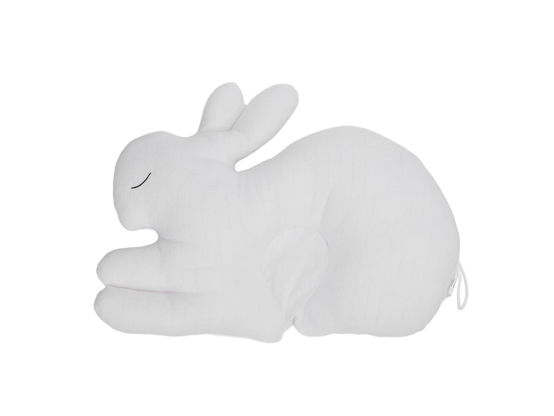 Mali travesseiro para Bebê Recém nascido Coelho Macio Algodão Respirável Cama Infantil 46x37cm