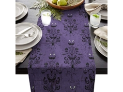 Toalha de mesa para Carnaval e Páscoa, decoração em tecido para festivais e ocasiões especiais.