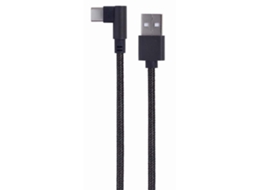 Gembird Cc-Usb2-Amcml-0.2M Cabo Usb 0.2 M Usb 2.0 Usb a Usb C Preto