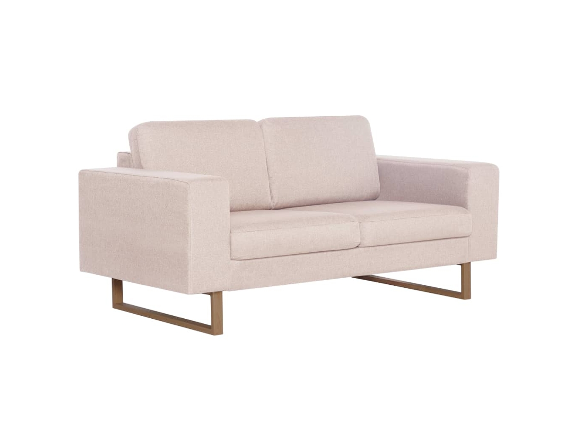 Sofa, Sofas Vidaxl Creme Tecido (n/a)