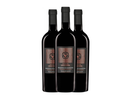 Vinho FANTINI Leggenda Primitivo Primitivo di Manduria (0.75 L - 3 Unidades)