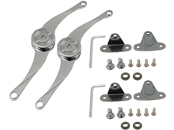 Dobradiças Reforçadas Para Portas De Armários Cozinha, Com Suporte Ajustável Para Tampas, Dobradiças Para Móveis Com