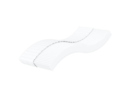 Vidaxl Colchão De Espuma 80x210 Cm Dureza H2 H3 Branco