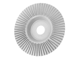Roda de entalhe em madeira de 125 mm em carboneto de tungstênio, acessório para marcenaria, prata.