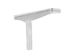 Laxiscreed Ferramenta De Apoio Para Torneamento Em Madeira, Poste Curvo De Aço Liga 25mm Compatível Com Colunas De 1 Polegada