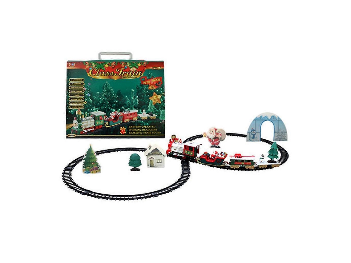 Comboio De Natal Com Pista Para Árvore
