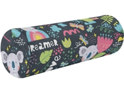 Almofada Cilíndrica Decorativa para Sofá Longa e Redonda Formato de Coala Dreamers Love Suporte Ergonômico