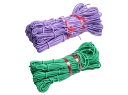 2Pcs Elásticos-Roxo Branco Verde Preto