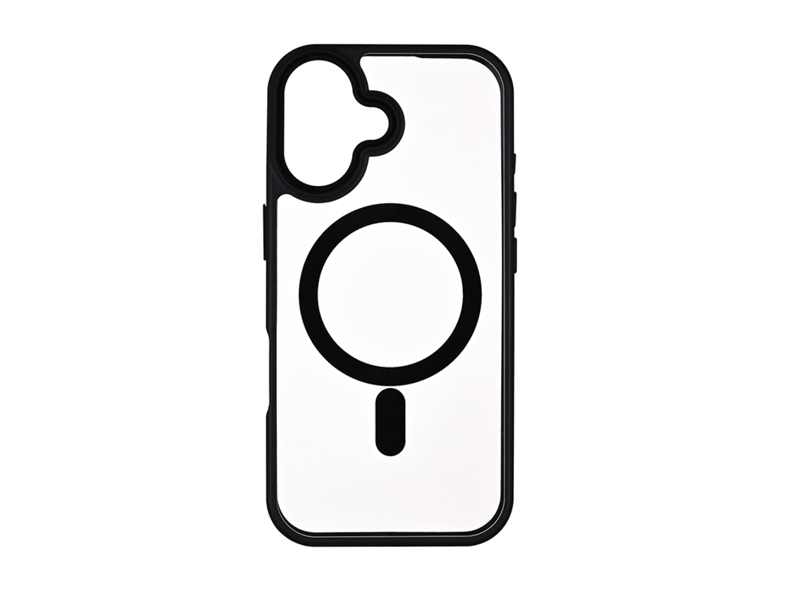 Capa Onsala Para Iphone 17 Com Magsafe Bumper - Preto-transparente