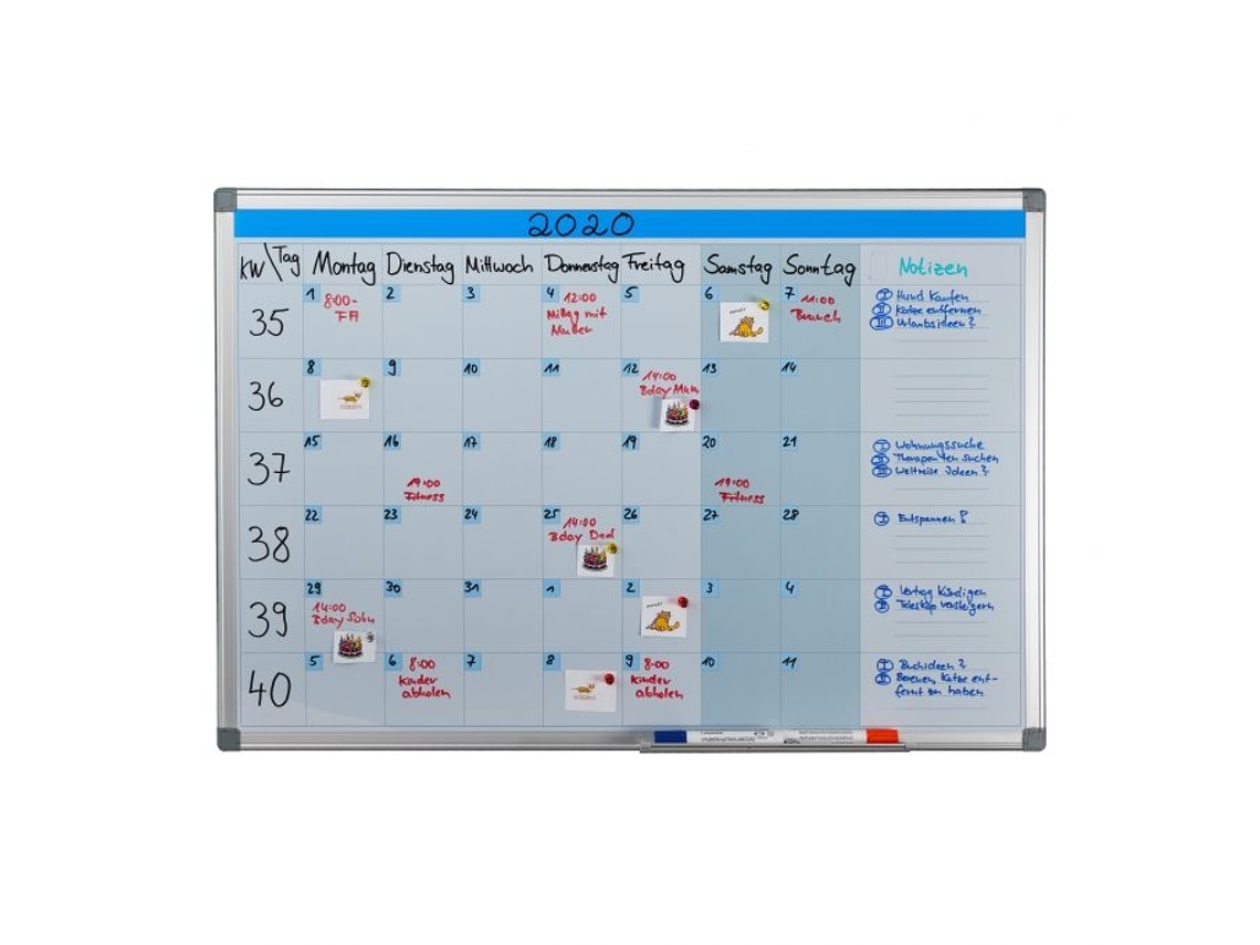 Planejador De Quadro Branco B2x
