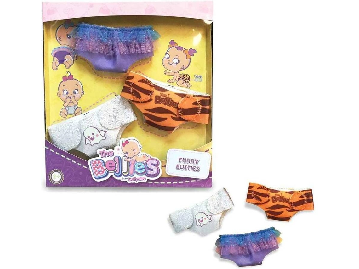Boneca FEBER Funny Butties  (3 anos - 21.6 x 14.6 x 1.6 cm)