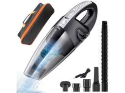 Aspirador de mão CZHHMART, sem fio, seco e molhado, 4500pa, com bolsa de armazenamento