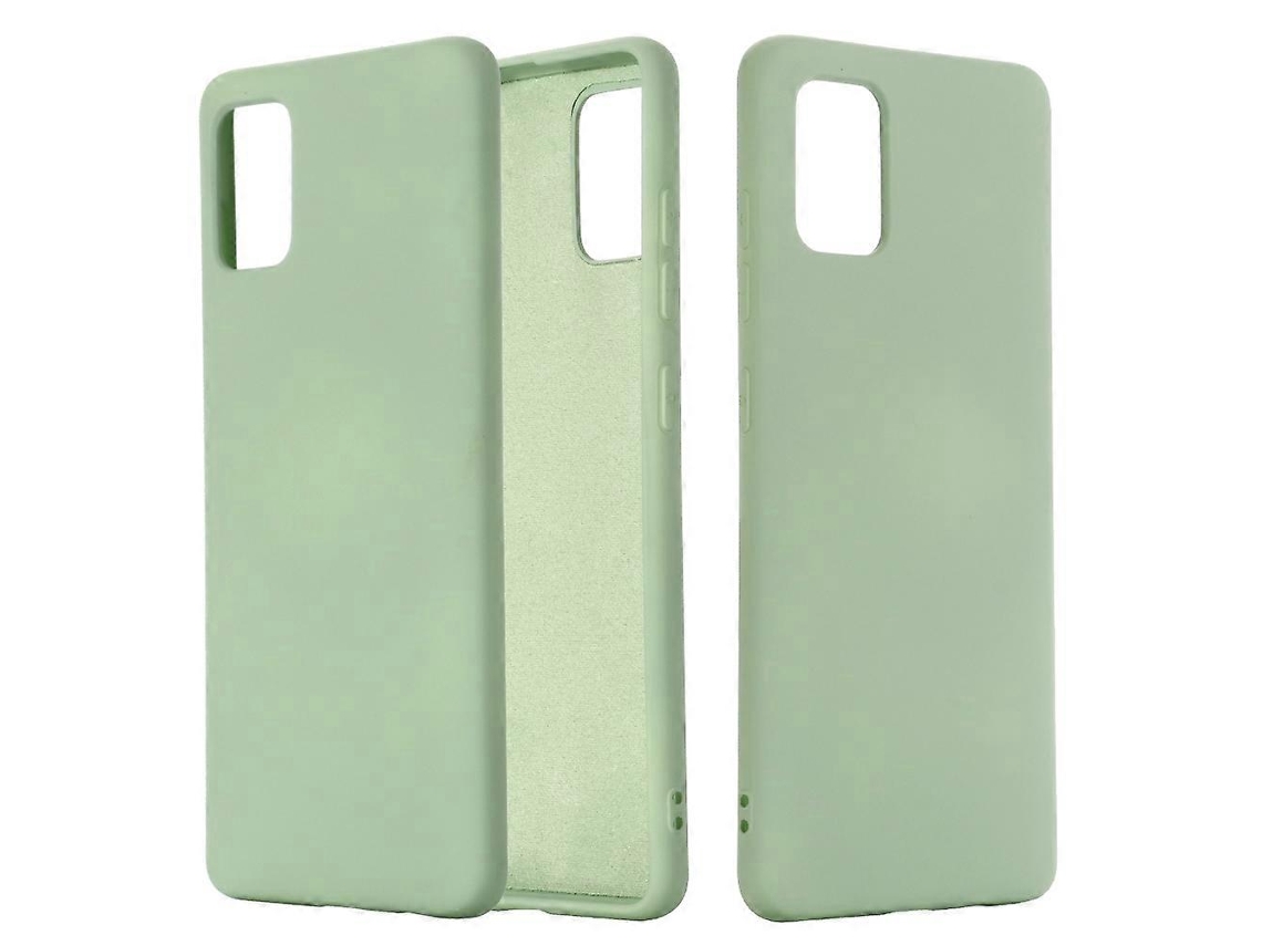 Capa Protetora De Silicone Líquido De Cor Sólida, Resistente A Quedas, Com Cobertura Total, Para Galaxy A71 5g.