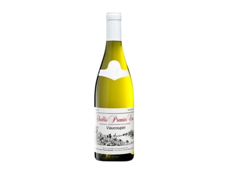 Vinho branco CORINNE & JEAN-PIERRE GROSSOT Vaucoupin Chardonnay Chablis Premier Cru (0.75 L - 1 Unidade)