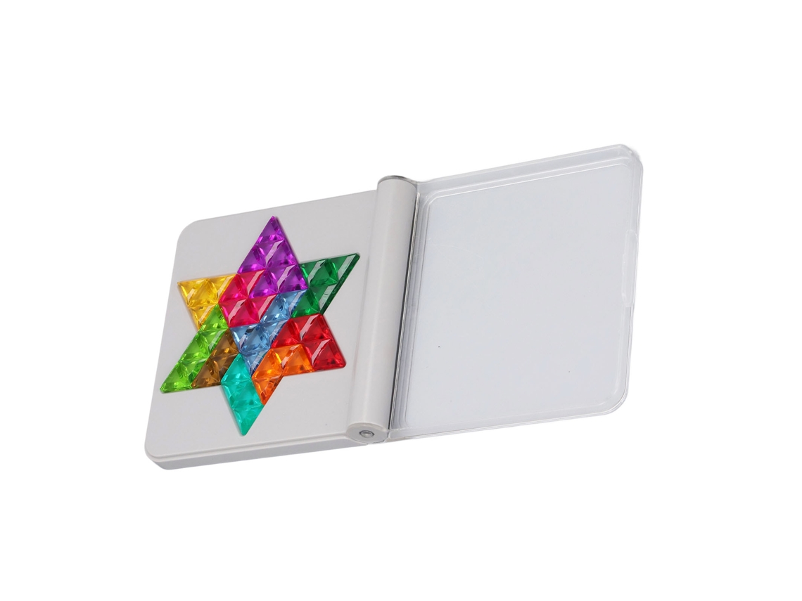 Primerox quebra cabeça Tangram Plástico para Crianças Jogo Educativo Treinamento de Pensamento Lógico Interativo