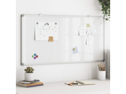 Vidaxl Quadro Branco Magnético 100x50x1,7 Cm Alumínio