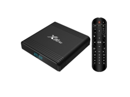 Box Smart Tv X96 4K Set Up Box Air Android 9.0 Hd Network Amlogic S905X3 Black4Gb + 64Gb com Controle Remoto de Voz G10