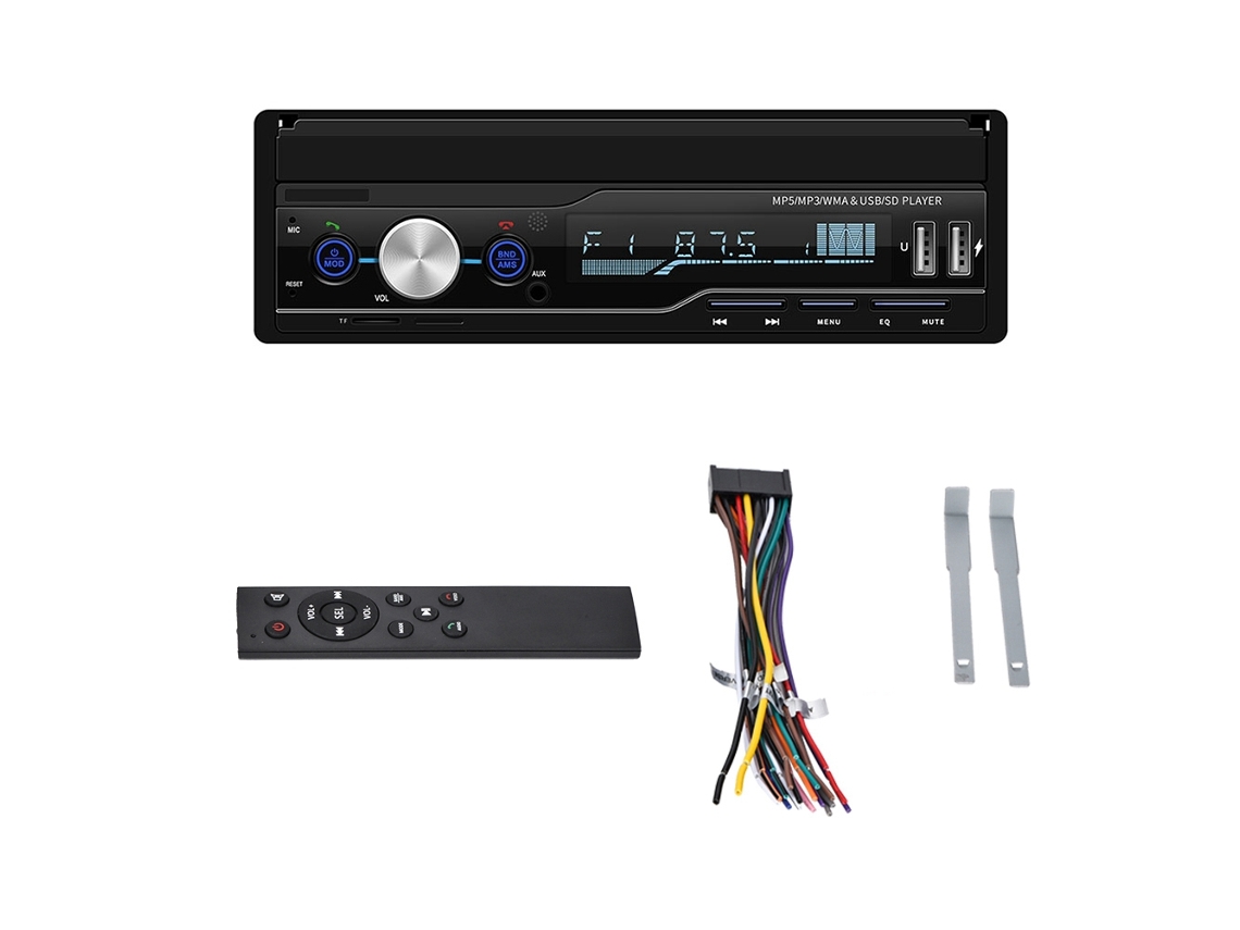 Reprodutor de Vídeo Carro Tela Tática Rádio Mp5
