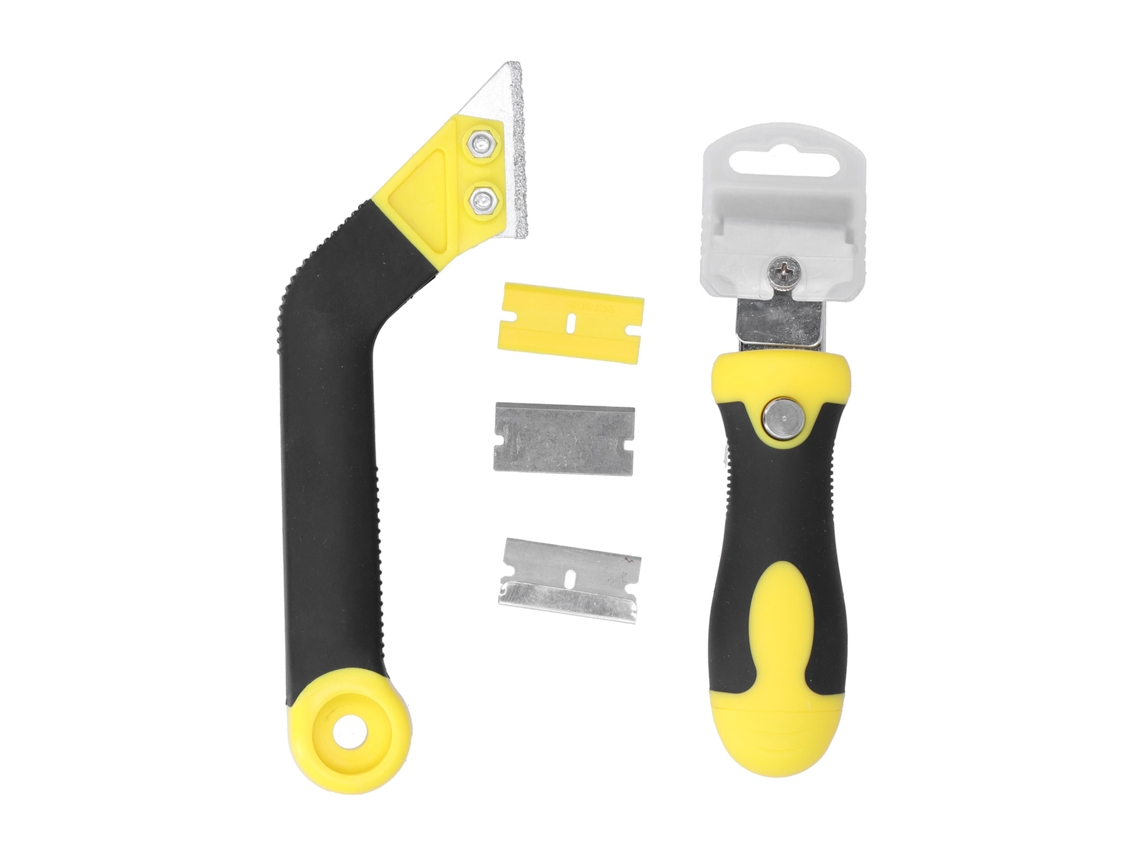 2 Peças De Rascador Multiuso Ajustável Antiderrapante Resistente A Rasgos Flexível Com Ergonomia Para Pintura E Limpeza