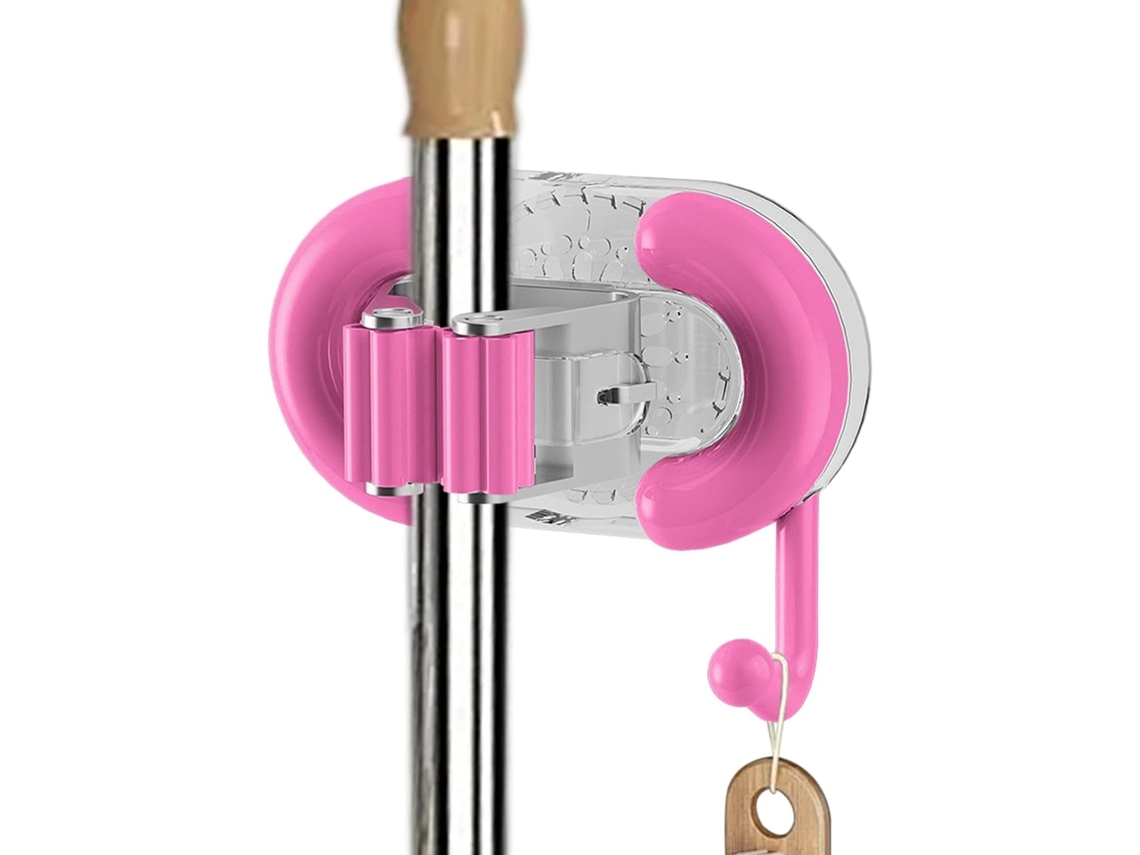 Suporte Universal Para Esfregão Com Ventosa E Gancho.